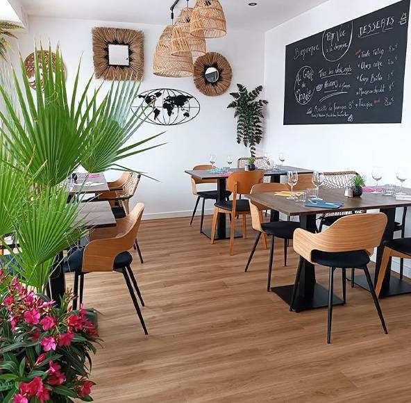Le restaurant - Au Goût du Monde - Capbreton - manger a CAPBRETON